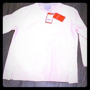 Cashmere light pink sweater